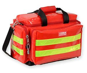 GIMA 27155 Bolsa de Smart, recubierta de PVC pequeña, 45 x 28 x 28 cm, rojo (Red)
