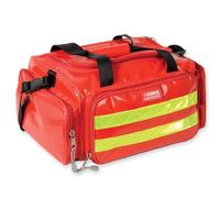 GIMA 27166 Bolsa de Emergencia, recubierta de PVC, 35 x 45 x 21 cm, Rojo, PelirrojaBolsa de emergencia pvc