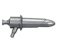 Gima 29402 Anoscopio F.O. diámetro 25 x 70 mm, con obturador, conector Wo