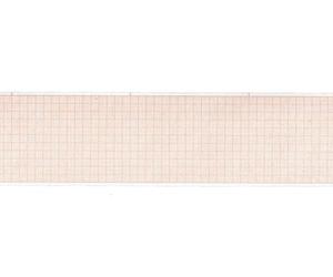 Gima 32957 - Rollo de papel térmico Ecg, cuadrícula naranja, 60 mm x 30 m