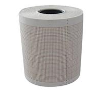 GIMA 32963 - Rollo de papel térmico Ecg, cuadrícula naranja, 50 mm x 25 m, 110x20, Contec