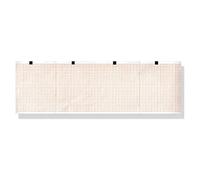 Gima 32981 - Paquete de papel térmico Ecg, cuadrícula naranja, 90 x 70 mm