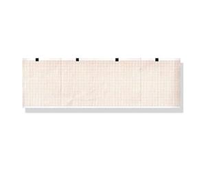 Gima 32981 - Paquete de papel térmico Ecg, cuadrícula naranja, 90 x 70 mm