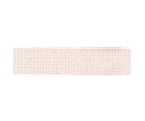 Gima 32988 - Rollo de papel térmico ECG, rejilla naranja, 50 mm x 30 m