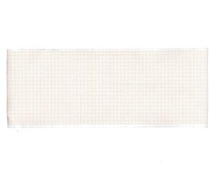 Gima 33010 - Rollo de papel térmico Ecg, cuadrícula naranja, 108 mm x 23 m