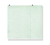 Gima 33039 - Paquete de papel térmico Ecg, rejilla verde, 210 x 140 mm