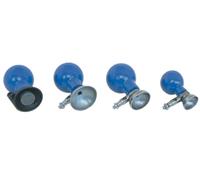 Gima 33365 - Juego de 6 electrodos precordiales, diámetro de 24 mm, contactos de plata