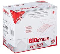 GIMA 34860 Medicazione Adesiva Sterile Tnt, 5 x 7 cm, Confezione 100 Pezzi