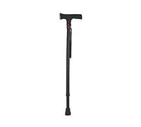 gima 43050 Bastón con luz de seguridad, tipo Hombre, Negro