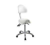 gima 45262 taburete Ergo, con respaldo, color azul