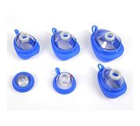 GIMA AMBU BABY N 0 - Máscara para bebé, color azul