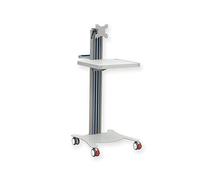 GIMA BIEFFE Italia S.r.l., Fácil de carro con estante, 40x36, SOPORTE MONITOR