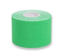 Gima - Cinta de Kinesiología Ultra Adhesiva, Hipoalergénica Impermeable y Elástica hasta 160%, Espesor 0.48 mm, Dimensiones: 5 m x 5 cm, Color rojo, para Deportes y Fisioterapia, 1 Rollo
