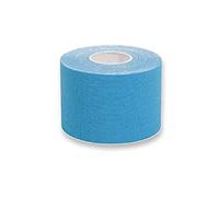 Gima - Cinta de Kinesiología Ultra Adhesiva, Hipoalergénica Impermeable y Elástica hasta 160%, Espesor 0.48 mm, Dimensiones: 5 m x 5 cm, Color Negro, para Deportes y Fisioterapia, 1 Rollo