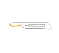 GIMA - Cuchilla desechable estéril, en acero inoxidable Diamantine, n. 15, paquete de 100, 27013
