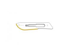 GIMA - Cuchilla desechable estéril, en acero inoxidable Diamantine, n. 20, paquete de 100, 27014