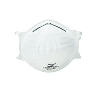 Gima Cup Shape Mascarilla respiratoria FFP2 NR, desechable, sin válvula, con elásticos detrás de la cabeza, diseño de copa, almohadilla nasal, color blanco, certificado DPI clase III, caja de 20 pcs