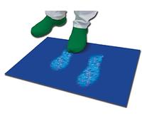 GIMA Esterilla de descontaminación antibacteriana, 45x115 cm, 30 capas, paquete de 5, blanco, 36696