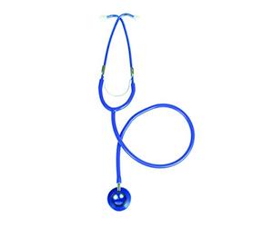 Gima - Estetoscopio TRAD COLOR Duofono, Adultos, Color Y Azul, Pabellón Ø 43,5 mm, Compana Ø 30 medidas externas, Libre de Látex, Dispositivo Médico CE