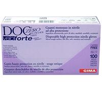 GIMA Gardening Jardinería Velo PW 7 Guantes de nitrilo gratis polvo, tamaño M, Azul, 100 piezas