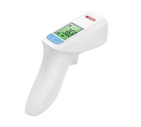 GIMA - GIMATEMP, Termómetro de fiebre por infrarrojos, termómetro para fiebre y termómetro frontal, sin contacto, contacto less, para cuerpo y superficies o objetos, para bebés, niños y adultos, IT,DE,PT,SE
