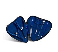 Gima - Kit podología, con 6 herramientas y un práctico estuche para guardarlos en forma de corazón, azul, 39800