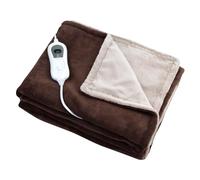 GIMA, Manta térmica eléctrica, en microplush suave, 3 ajustes de temperatura con indicador led, 28664