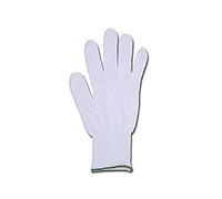 GIMA Para. Me. SA S.R.L. 01 gceb065 algodón guantes, tamaño 6.5, (10 unidades), color blanco, 6,5 cm