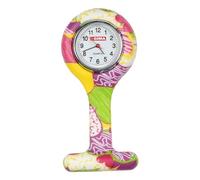 Gima - Reloj de Enfermería de Silicona, Esfera Redonda, Colores Fantasía