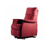 Gima - Sillón Arianna 2 Motores, Elevador y Reclinable, Levantar Personas, con Mando a Distancia, Color Burdeos, con Reposapiés Elevable Extra, Carga Máx 150 Kg