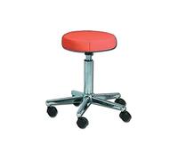 Gima 45210 taburete plástico skay ajustable, negro