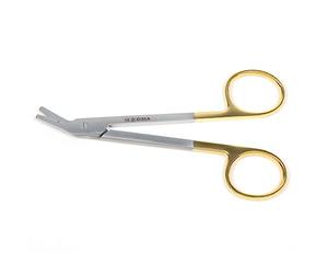 GIMA, Tijeras Universal, 12 cm, línea Gold, con puntas muy sólidas que ofrecen al cirujano alta precisión, 26506