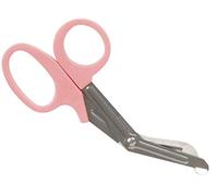Gima - Tijeras utilitarios y vendajes, tijeras para trauma, primeros auxilios, para enfermeras, paramédicos, longitud 7.5 pulgadas, color de espalda, 10 unidades., Length 7.5", rosa, 10