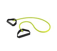 GIMA Tubo de látex con asas revestidas de goma termoplástica o TPR, color amarillo, nivel de fuerza X-Light, longitud 125 cm
