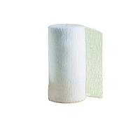 GIMA - Venda de Gasa Hidrofílica Bordeada de 20 Hilos, 100% Algodón Absorbente Candido, Borde con Dobladillo, Sin Látex, Tamaño 5 m x 7 cm, caja de 100 rollos