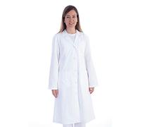 GIMA - White Lab, Doctor Professional Coat, Algodón/Poliéster, Mujer, XL, blanco, 1