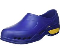 Gima - Zapato de trabajo profesional ultraligero, aireado, anatómico, antichoque, antideslizante, antiestático, sin látex, color azul, talla EU 43, 1 par