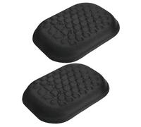 Gimars 2 Pcs Almohadillas Reposamuñecas Ergonómica para Muñeca y Codo con Base Antideslizante, Cuadrada de Espuma Viscoelástica 18.8x15.3 para Ordenador, Oficina, Gaming, Alivia el Dolor de Codo