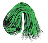 Gimars 50 Cordones Nylon 45x1cm Clip 360° y Liberación Rápida Verde Durable