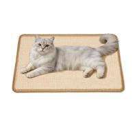 Gimars Alfombra de sisal Amarilla 60 x 40 cm JMD01