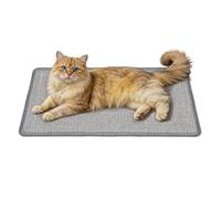 Gimars Alfombra de sisal Gris 50 x 30 cm JMD02