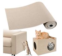 Gimars Alfombrilla Rascadora para Gatos Autoadhesiva, Tablero Rascador para Gatos, Protector Sofa Gatos Arañazo, Alfombrilla Rascadora para Gatos,Protector De Muebles Antiarañazos, 200cm×40cm