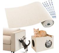 Gimars Alfombrilla Rascadora para Gatos Autoadhesiva, Tablero Rascador para Gatos, Protector Sofa Gatos Arañazo, Alfombrilla Rascadora para Gatos,Protector De Muebles Antiarañazos, 200cm×40cm