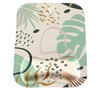 Gimars Alfombrilla Ratón Reposamuñecas Ergonomica Espuma Viscoelástica, Impermeable Gaming Mouse Pad Apoyo con Base de Goma No Deslizante para Aliviar el Dolor al Escribir, Azul Morandi