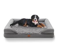 Gimars Camas ortopédicas 7,5 cm para Perros Grandes, con Espuma Ultra Suave, Bordes Impermeables y Funda extraíble y Lavable, Ideal para Perros medianos, pequeños y Mayores