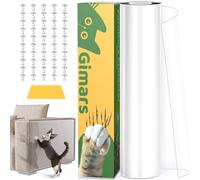 Alfombra rascadora para Gatos Gimars, Transparente, 45 x 500 cm