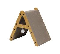 Gimars Rascador para gatos en forma de A de grano de madera, MZB-AS-M