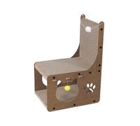 Gimars Silla de nogal para gatos, MZB-HCS-H