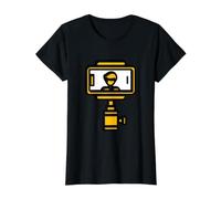 Gimbal Film Maker Influencer en Redes sociales Camiseta gráfica económica, Mujer, Negro, XL