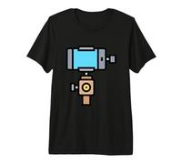 Gimbal Film Maker Influencer en Redes sociales Camiseta Premium